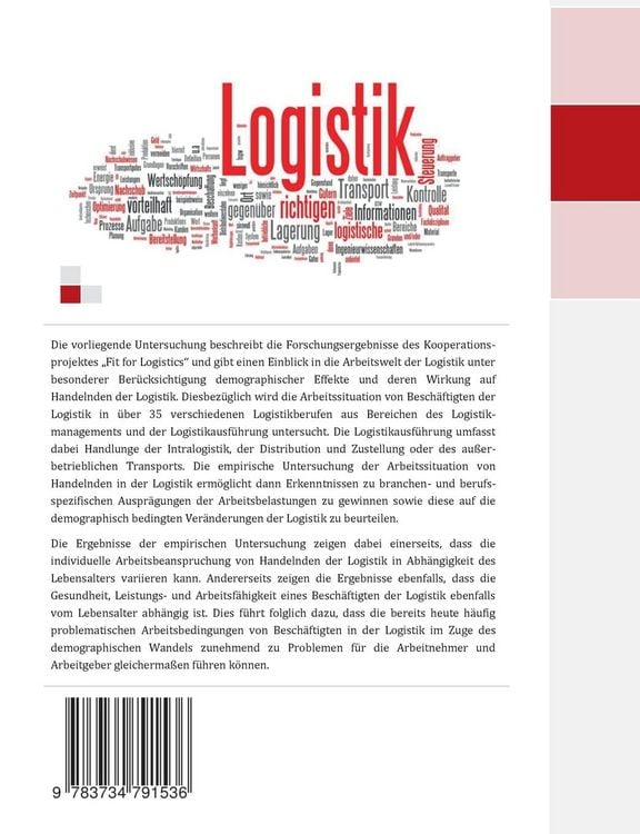 Produktbild: Stuttgarter Bericht zur Arbeitswelt Logistik