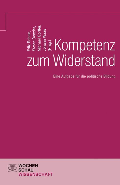 Produktbild: Kompetenz zum Widerstand