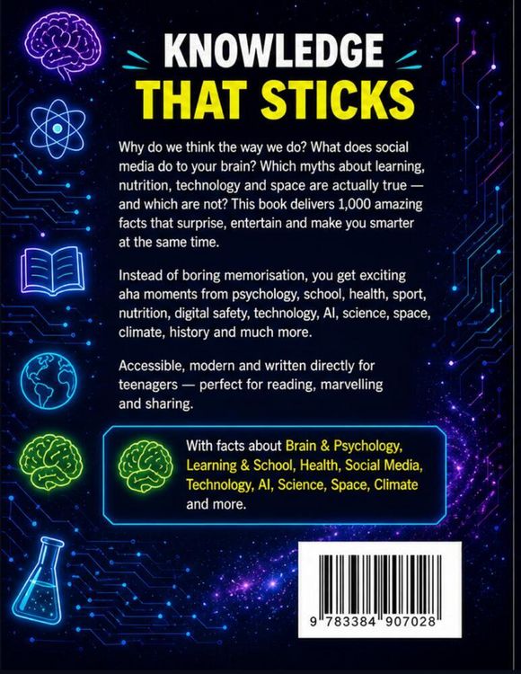 Produktbild: Brain Instead of Mobile - 1,000 Amazing Facts for Teenagers