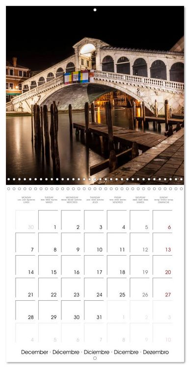 Produktbild: Fascination VENICE (Wall Calendar 2026 12 &times; 12 Inch) CALVENDO 12 Month Wall Calendar