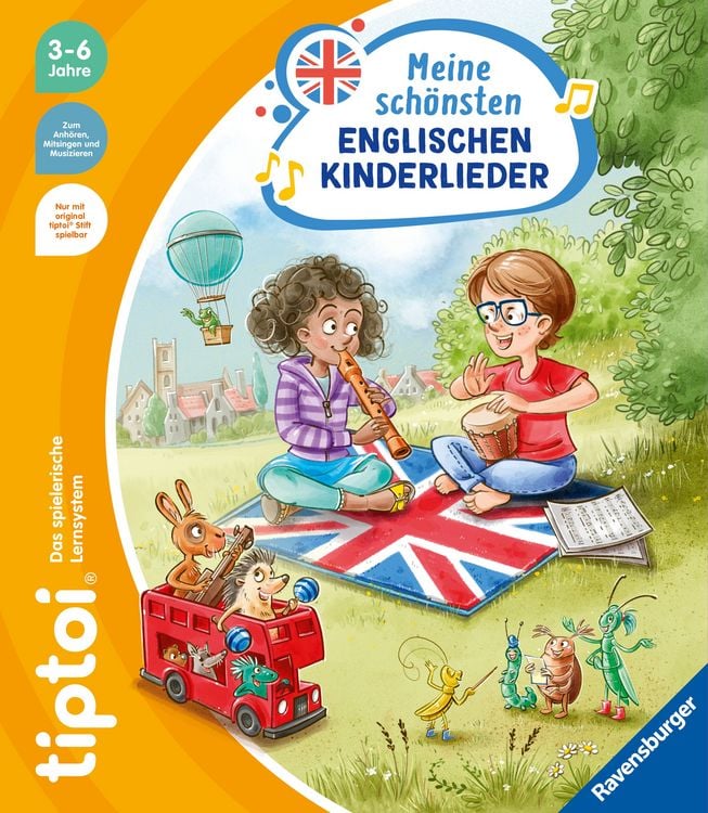 Produktbild: tiptoi&reg; Liederb&uuml;cher - Meine sch&ouml;nsten englischen Kinderlieder