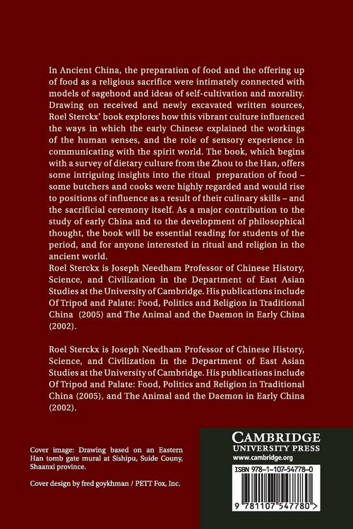 Produktbild: Food, Sacrifice, and Sagehood in Early China