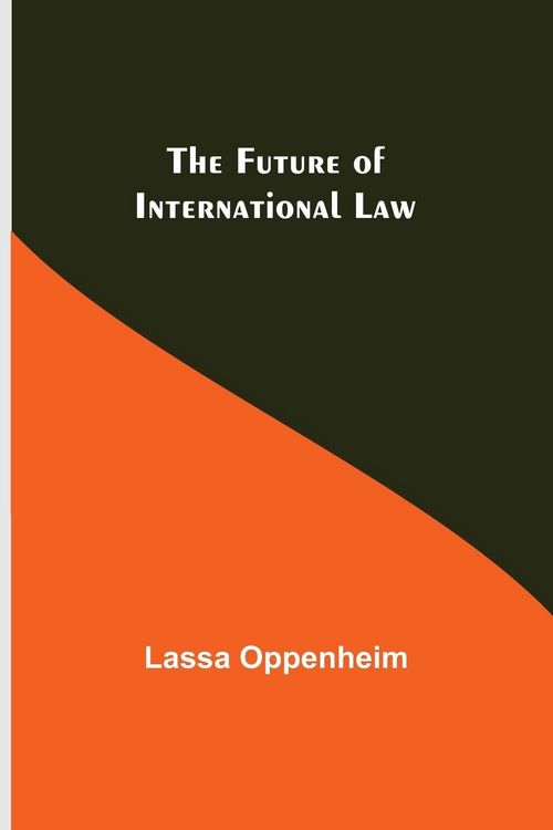 Produktbild: The Future of International Law
