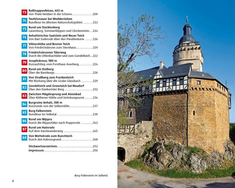 Produktbild: ROTHER Wanderbuch kurz & gut! Harz