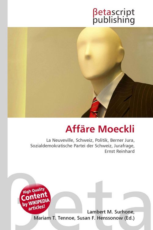 Produktbild: Aff&auml;re Moeckli