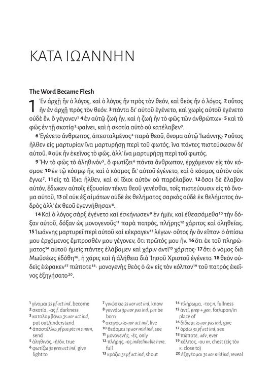 Produktbild: Greek New Testament GNT6. A Reader's Edition