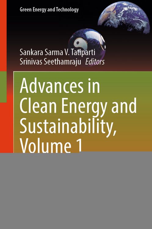 Produktbild: Advances in Clean Energy and Sustainability, Volume 1