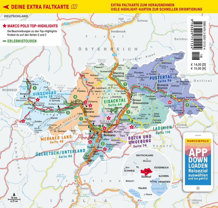 Produktbild: MARCO POLO Reisef&uuml;hrer S&uuml;dtirol