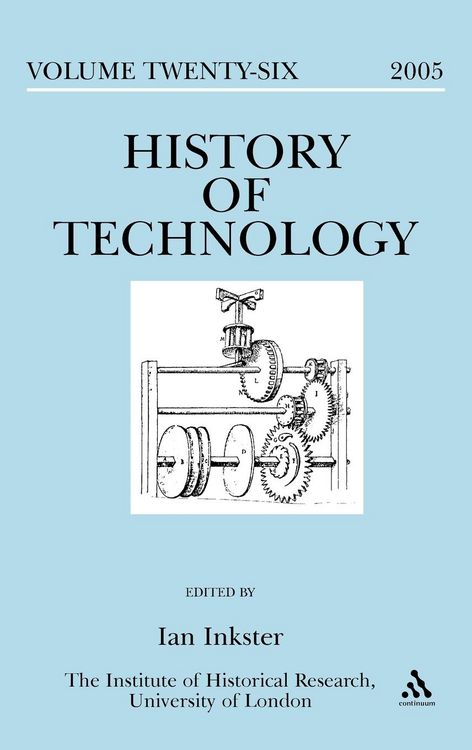 Produktbild: History of Technology Volume 26, 2005