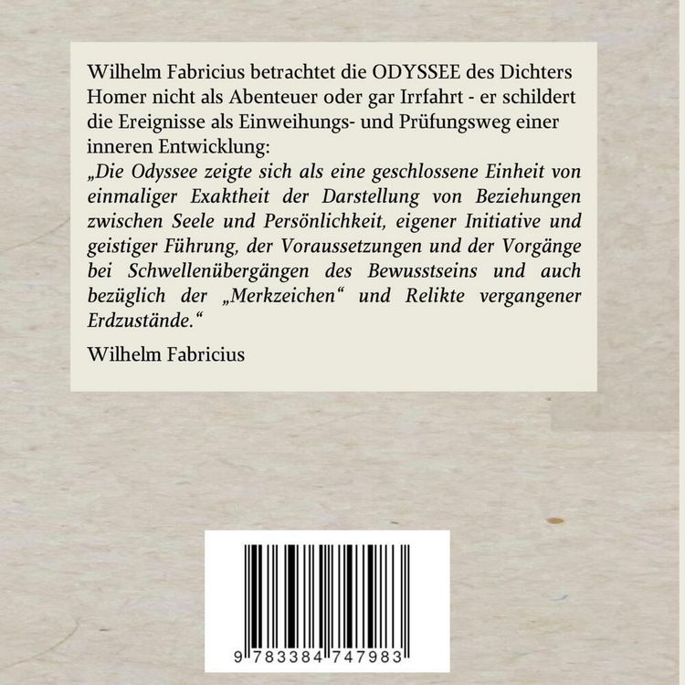 Produktbild: Die Odyssee