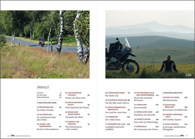 Produktbild: KUNTH Abgefahren, Unentdeckte Bikertouren in Deutschland