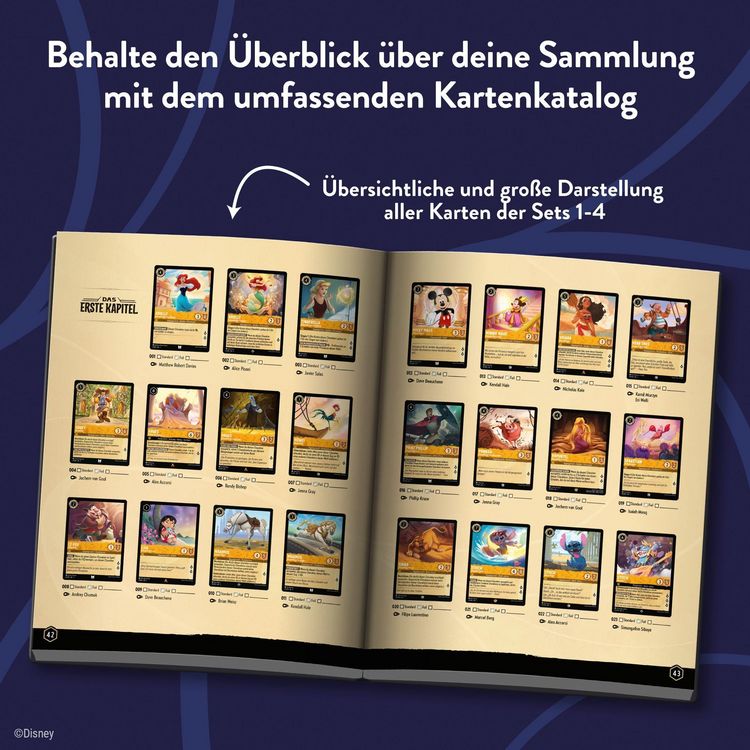 Produktbild: Disney Lorcana Trading Card Game - Der offizielle Collector&rsquo;s Guide: Sets 1-4 - Buch zum Spiel