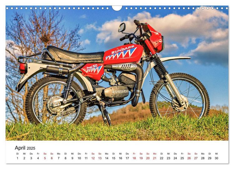 Produktbild: Zündapp-Träume (Wandkalender 2025 DIN A3 quer), CALVENDO Monatskalender