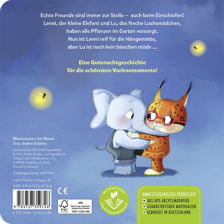 Produktbild: Lenni und Lu sagen Gute Nacht