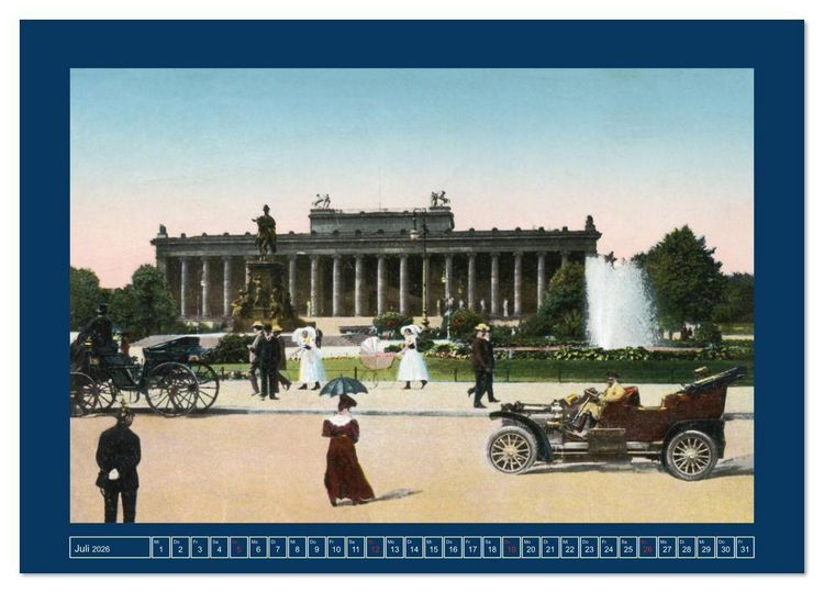 Produktbild: Historisches Berlin von 1888 bis 1918 (Wandkalender 2026 DIN A4 quer), CALVENDO Monatskalender