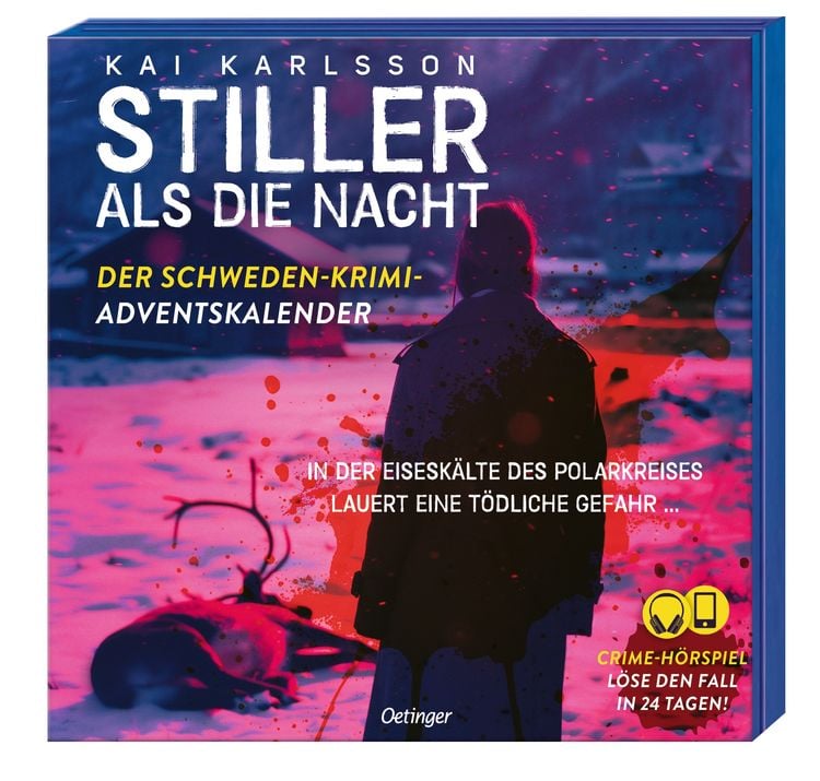 Produktbild: Stiller als die Nacht. Der Schweden-Krimi-Adventskalender