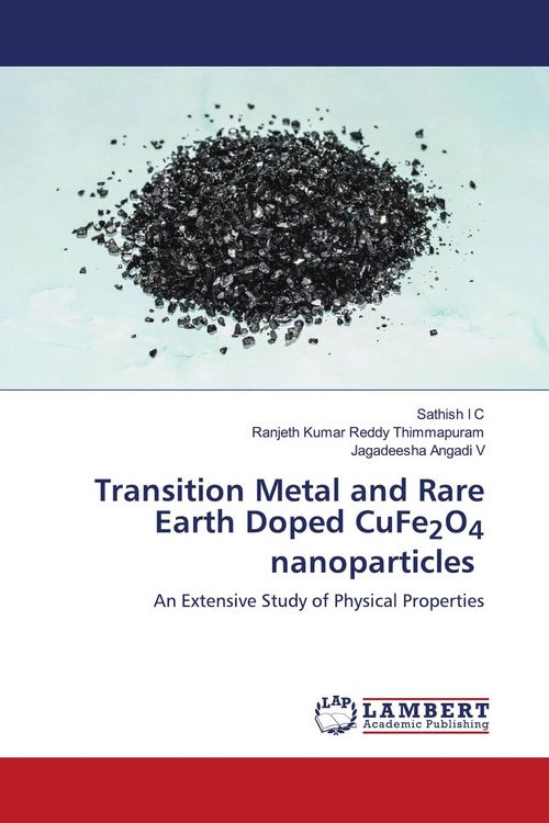 Produktbild: Transition Metal and Rare Earth Doped CuFe2O4 nanoparticles