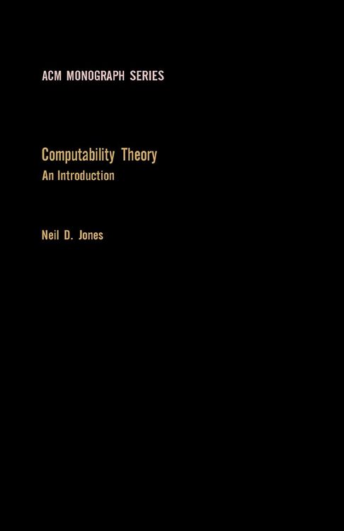 Produktbild: Computability Theory