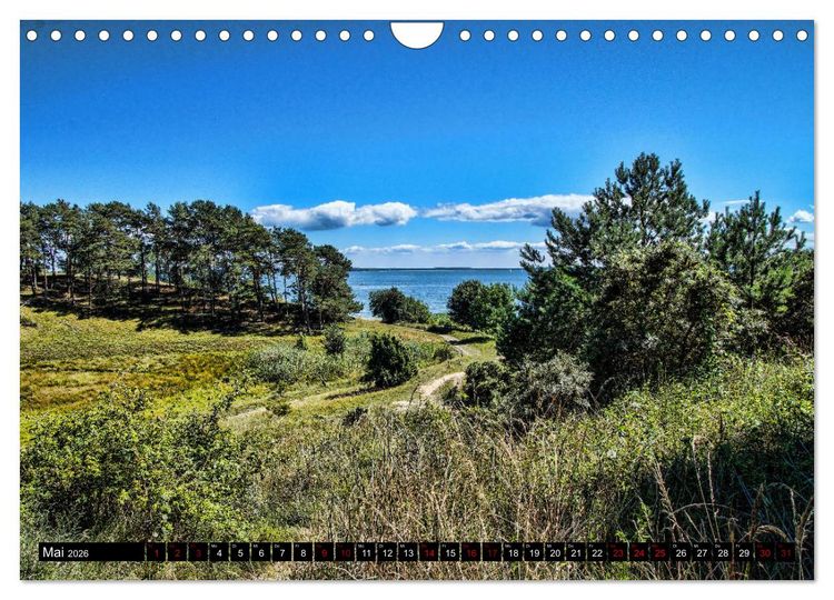 Produktbild: Das idyllische Usedom (Wandkalender 2026 DIN A4 quer), CALVENDO Monatskalender