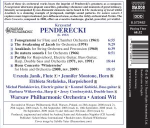 Produktbild: Fonogrammi/Hornkonzert/Partita