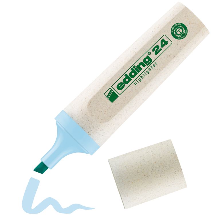 Produktbild: Edding Textmarker e-24 EcoLine pastellblau