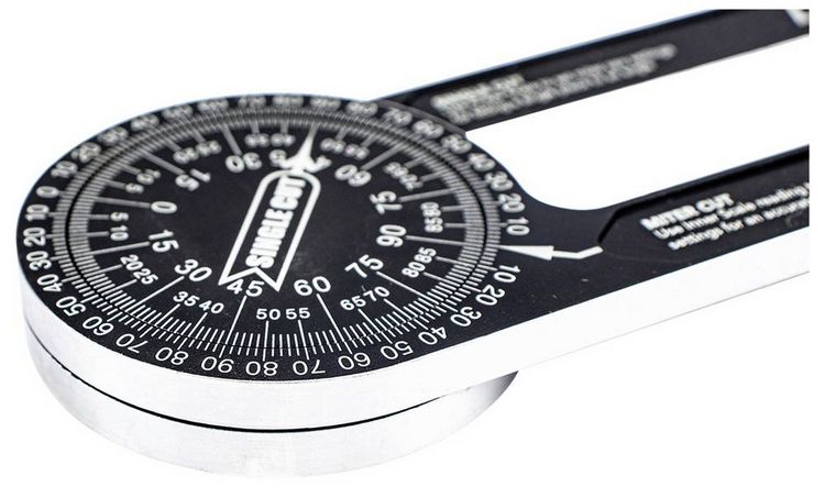 Produktbild: Dasqua 1804-1006 Gehrungss&auml;gen-Winkelmesser 90&deg;