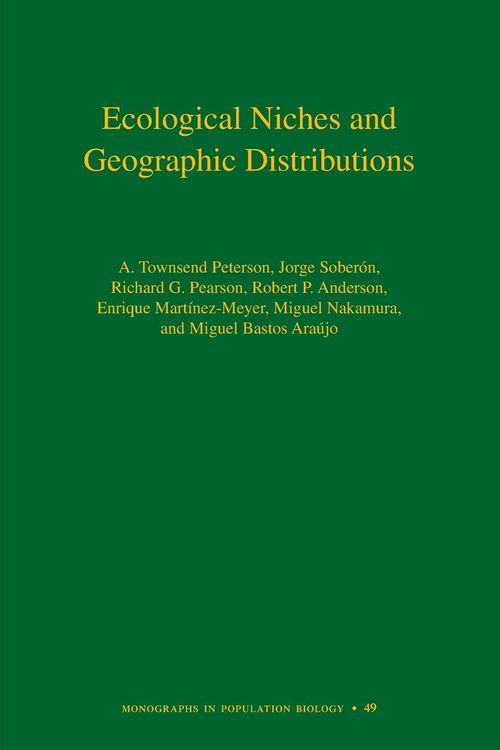 Produktbild: Ecological Niches and Geographic Distributions