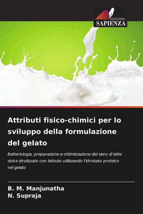 Produktbild: Attributi fisico-chimici per lo sviluppo della formulazione del gelato