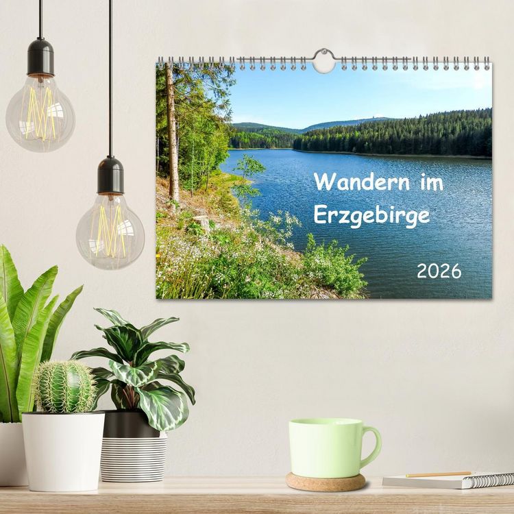Produktbild: Wandern im Erzgebirge (Wandkalender 2026 DIN A4 quer), CALVENDO Monatskalender