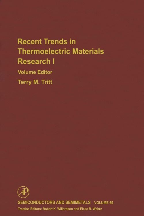 Produktbild: Advances in Thermoelectric Materials I