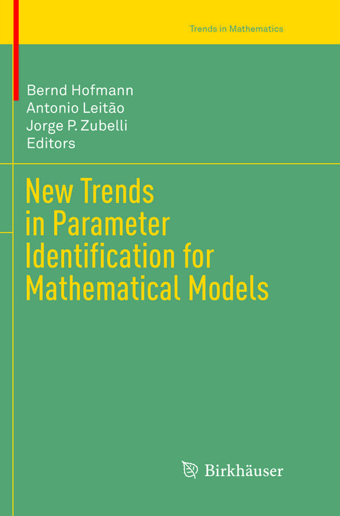 Produktbild: New Trends in Parameter Identification for Mathematical Models