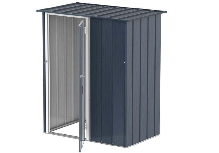 Produktbild: Metall Ger&auml;tehaus 148x88 Gartenhaus Schiebet&uuml;r