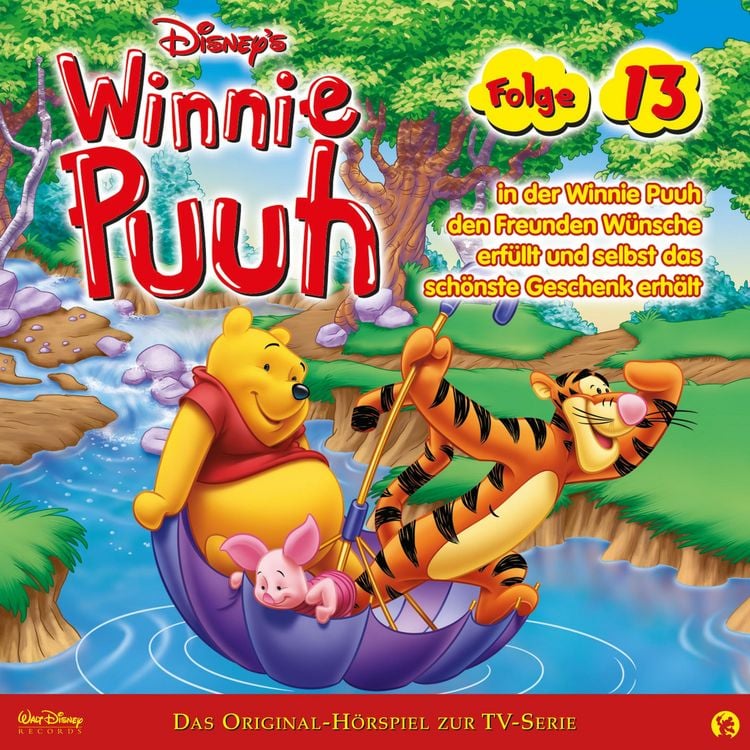 Produktbild: 13: Winnie Puuh in der Winnie Puuh den Freunden W&uuml;nsche erf&uuml;llt und selbst das sch&ouml;nste Geschenk erh&auml;lt (H&ouml;rspiel zur Disney TV-Serie)