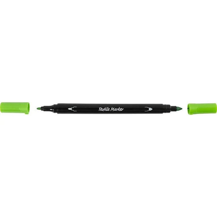 Produktbild: Creativ Company Textil-Marker, Standard-Farben, Strichst&auml;rke 2,3+3,6 mm, 20er Set
