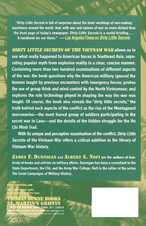 Produktbild: Dirty Little Secrets of the Vietnam War