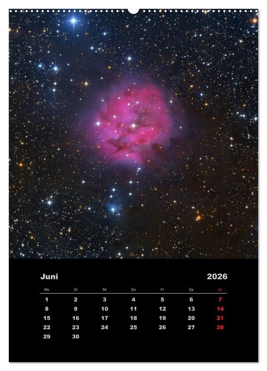 Produktbild: Astronomie 2026 (hochwertiger Premium Wandkalender 2026 DIN A2 hoch), Kunstdruck in Hochglanz