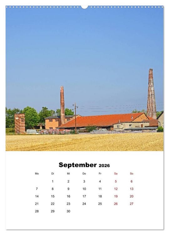 Produktbild: Haldensleben in Sachsen-Anhalt (hochwertiger Premium Wandkalender 2026 DIN A2 hoch), Kunstdruck in Hochglanz