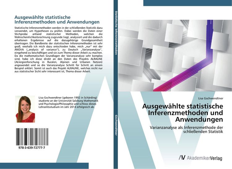 Produktbild: Ausgew&auml;hlte statistische Inferenzmethoden und Anwendungen