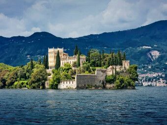 Produktbild: CALVENDO Puzzle Isola del Garda - Villa Cavazza-Borghese | 1000 Teile Lege-Gr&ouml;&szlig;e 64x48cm Foto-Puzzle f&uuml;r gl&uuml;ckliche Stunden