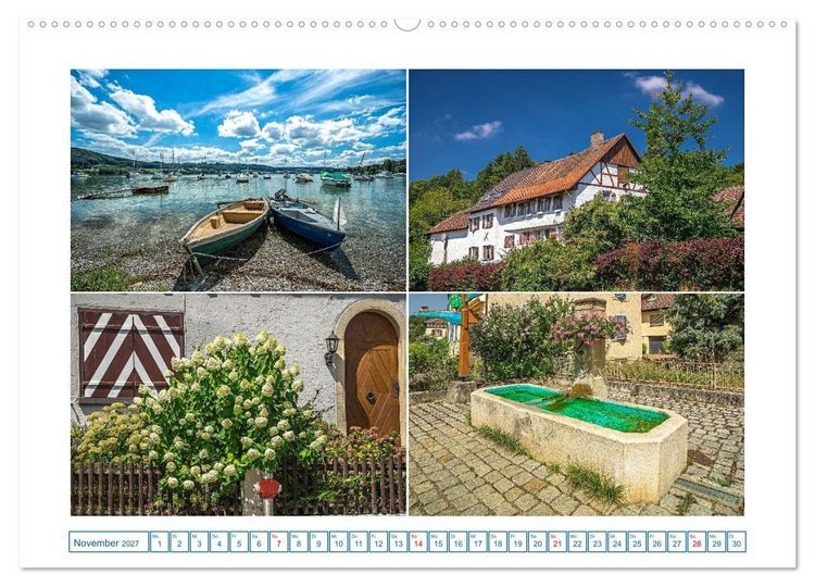 Produktbild: Die H&ouml;ri - malerische Halbinsel am westlichen Bodensee (hochwertiger Premium Wandkalender 2027 DIN A2 quer), Kunstdruck in Hochglanz