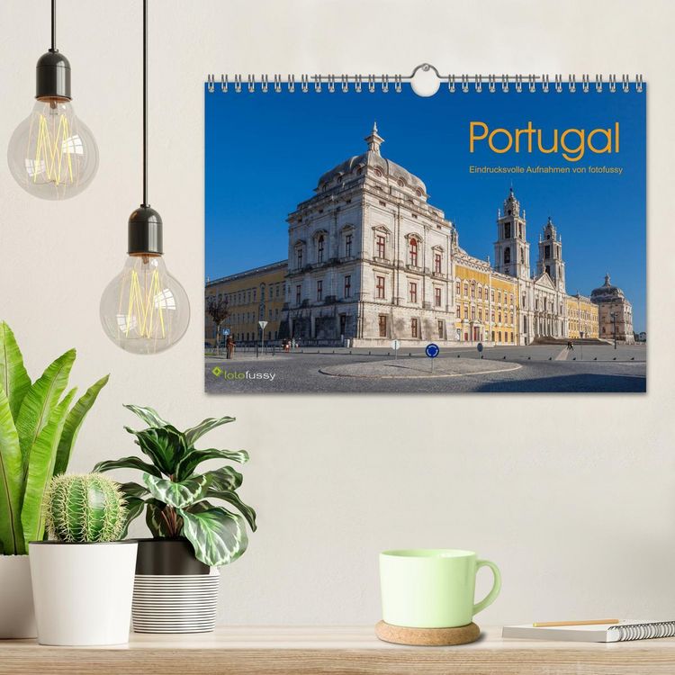 Produktbild: Portugal - Eindrucksvolle Aufnahmen von fotofussy (Wandkalender 2026 DIN A4 quer), CALVENDO Monatskalender