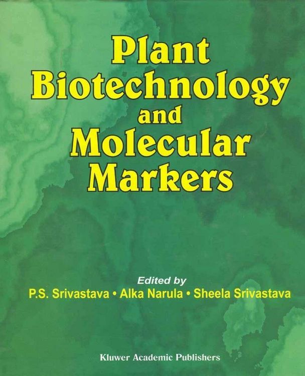 Produktbild: Plant Biotechnology and Molecular Markers