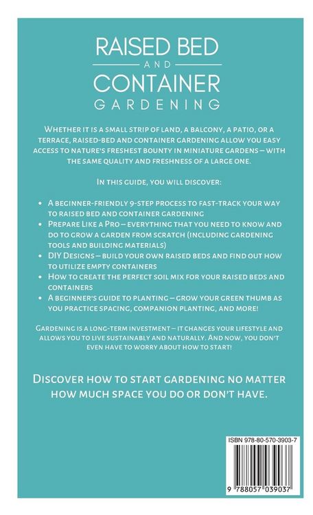 Produktbild: Raised Bed and Container Gardening