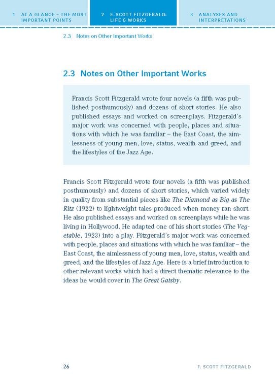 Produktbild: The Great Gatsby von F. Scott Fitzgerald
