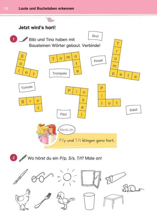 Produktbild: Bibi & Tina: Mein &Uuml;bungsbuch f&uuml;r die 1. Klasse
