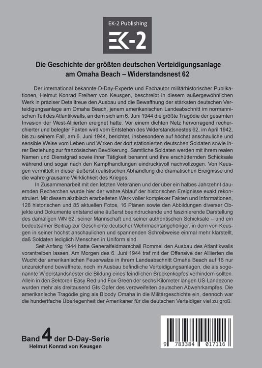 Produktbild: St&uuml;tzpunkt WN 62 &ndash; Normandie 1942-1944