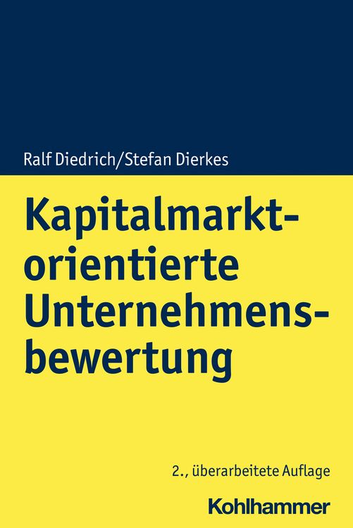 Produktbild: Kapitalmarktorientierte Unternehmensbewertung
