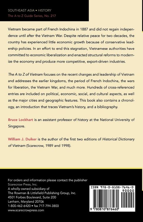 Produktbild: A to Z of Vietnam