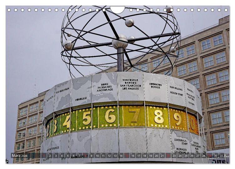 Produktbild: Hauptstadt Berlin (Wandkalender 2026 DIN A4 quer), CALVENDO Monatskalender