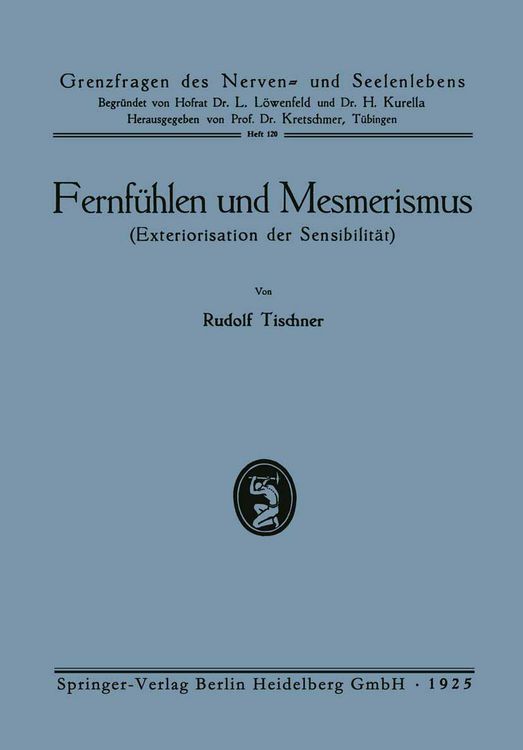 Produktbild: Fernf&uuml;hlen und Mesmerismus